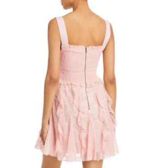 Alice + Olivia Jocelyn Smocked Mini Dress NWT - Picture 2 of 12